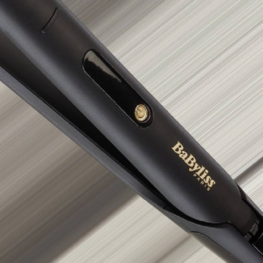 Placa De Par Creative Gold 25 Mm Babyliss, Suport Rezistent Termic, Mecanism De Blocare Pentru Protejarea Placilor,3 Trepte De Temperatura 80 °, 210 °, 235Â°c, Dimensiuni Placi 25x110mm, Invelis Gold Ceramic,indicator La Buton On/off,afisaj Led,negru