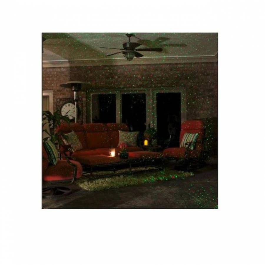 Proiector Laser De Exterior Pentru Suprafete Mari, Led Verde-rosu