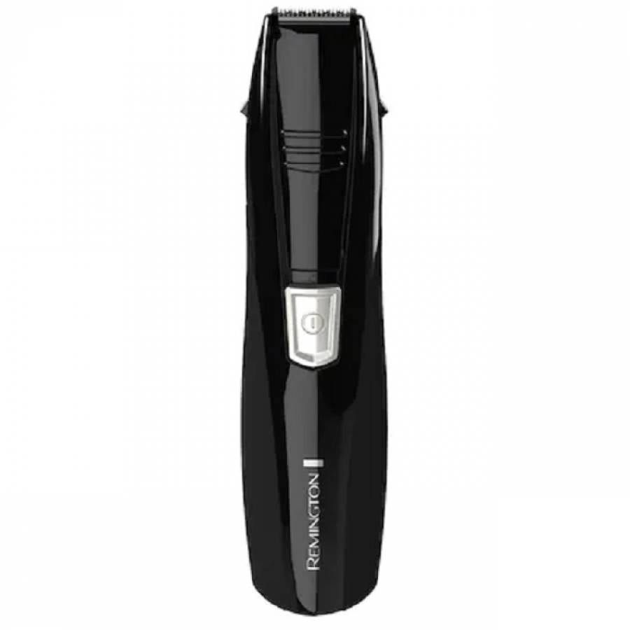 Set De Ingrijire Personala Remington, Lame Din Otel Cu Functia De Auto-ascutire,3 Capete Detasabile,cap Cu Mini Sita,complet Lavabil,functionare Cu 2 X Aa Baterii,negru