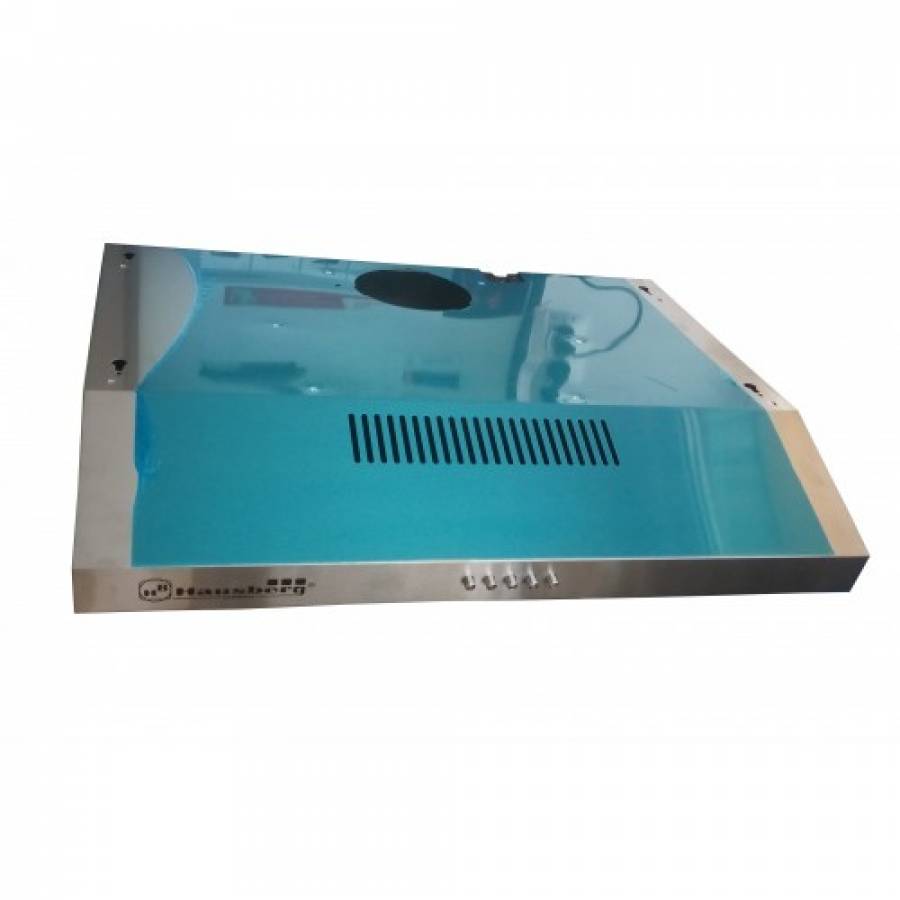 Hota Clasica De Inox , Cu 1 Motor , Si O Putere De Absorbtie De 300m3/ Ora  , Putere 1 X 95 W