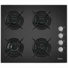Plita Incorporabila, Gaz, 4 Ochiuri, Alimentare Cu Gaz, Butoane Pentru Reglaj, Sticla, Aprindere Electrica, Incorporabila, Negru