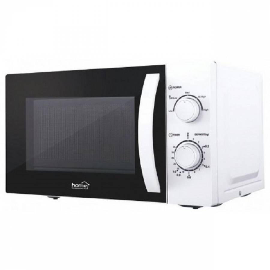 Cuptor Cu Microunde 700 W, Volum 20 Litri, 5 Trepte De Viteza, Functie Decongelare, Temporizator, Design Clasic, Alb