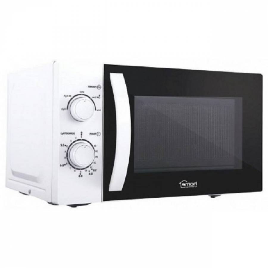 Cuptor Cu Microunde 700 W, Volum 20 Litri, 5 Trepte De Viteza, Functie Decongelare, Temporizator, Design Clasic, Alb