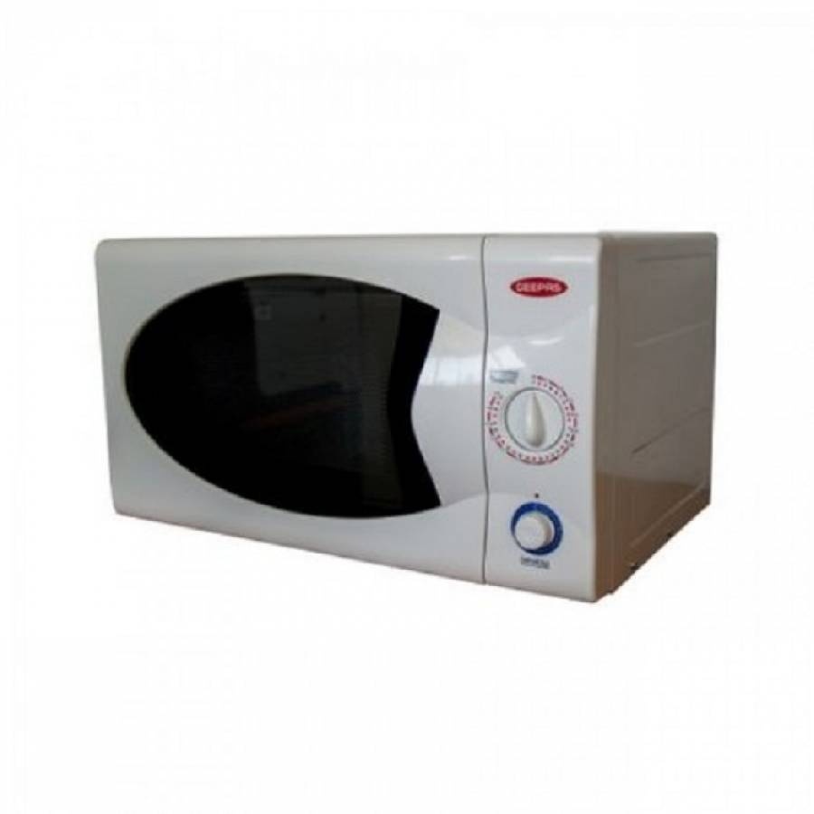 Cuptor Cu Microunde, Putere 700 W, Capacitate 20 L, Functie Dezghetare, Panou De Comanda Mecanic, Design Clasic, Alb