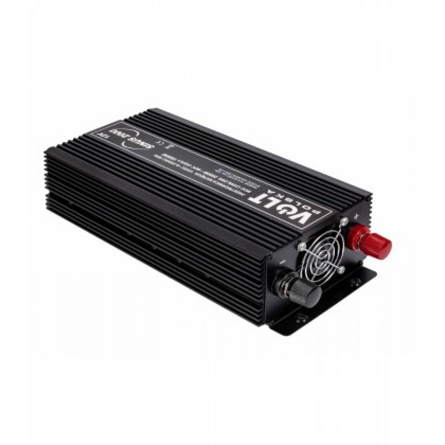 Invertor 2000 W, Unda Pura,12 V - 230 V Pentru Panouri Solare Si Auto, Sinus Pur, Rulota, Autorulota, Testat Oscilometru, Camper, Barca, Casa Independenta