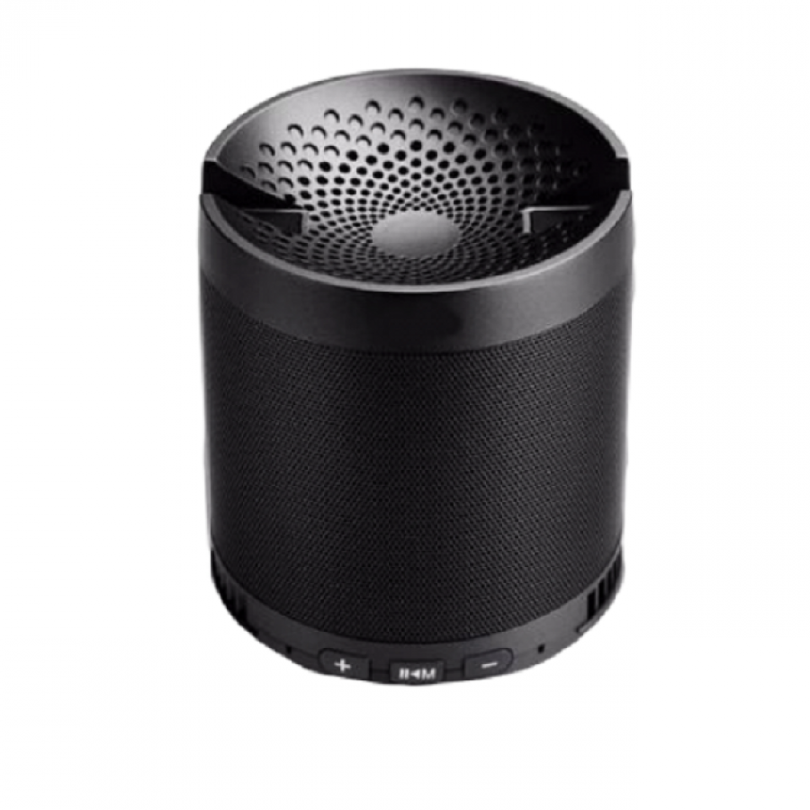 Set Boxa Portabila  Klausstech Q3 Cu Bluetooth, Usb, Sd Card, Aux, Radio Fm, Auriu. Suport Telefon+cadou Casti In-ear Tip Earpods Cu Microfon Si Telecomanda Pentru Iphone, Ipad, Ipod, Android