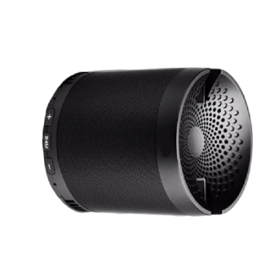 Set Boxa Portabila  Klausstech Q3 Cu Bluetooth, Usb, Sd Card, Aux, Radio Fm, Auriu. Suport Telefon+cadou Casti In-ear Tip Earpods Cu Microfon Si Telecomanda Pentru Iphone, Ipad, Ipod, Android