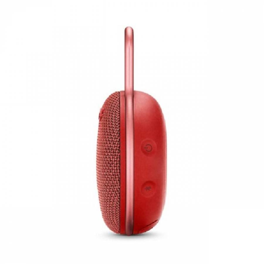 Boxa Portabila Clip 3 Klausstech Waterproof, Conectivitate Bluetooth, Port Usb, Slot Microsd, Aux In, Dimensiuni Reduse, Acumulator Reincarcabil, Autonomie De Pana La 10h, Design Modern, Rosu