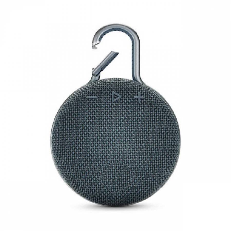 Boxa Portabila Clip 3, Waterproof Klausstech, Conectivitate Bluetooth, Port Usb, Slot Microsd, Aux In, Dimensiuni Reduse, Acumulator Reincarcabil, Autonomie De Pana La 10h, Design Modern, Albastru