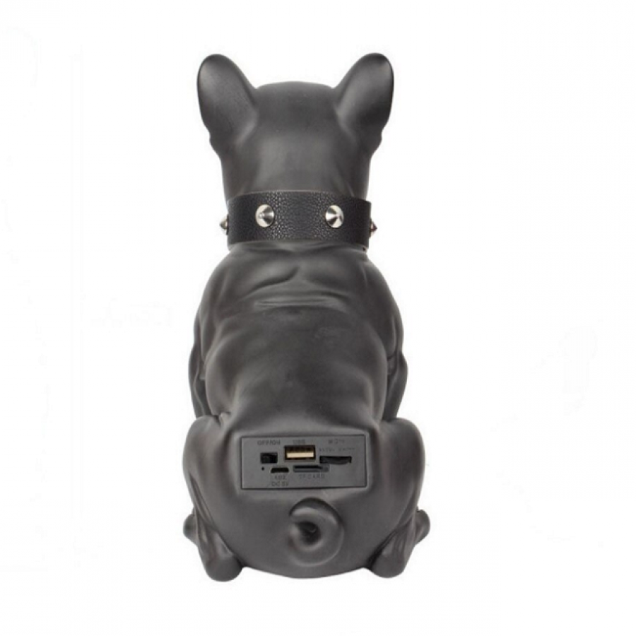 Caine Boxa Bulldog Klausstech, Bluetooth, Card, Radio, Design Modern, Bass, Lumini Led, Amplificator