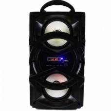 Boxa Portabila Klausstech, Cu Telecomanda, Radio Fm, Slot Sd Card, 4 Difuzoare, Port Usb, Beterie Reincarcabila, Sistem Karaoke, Negru