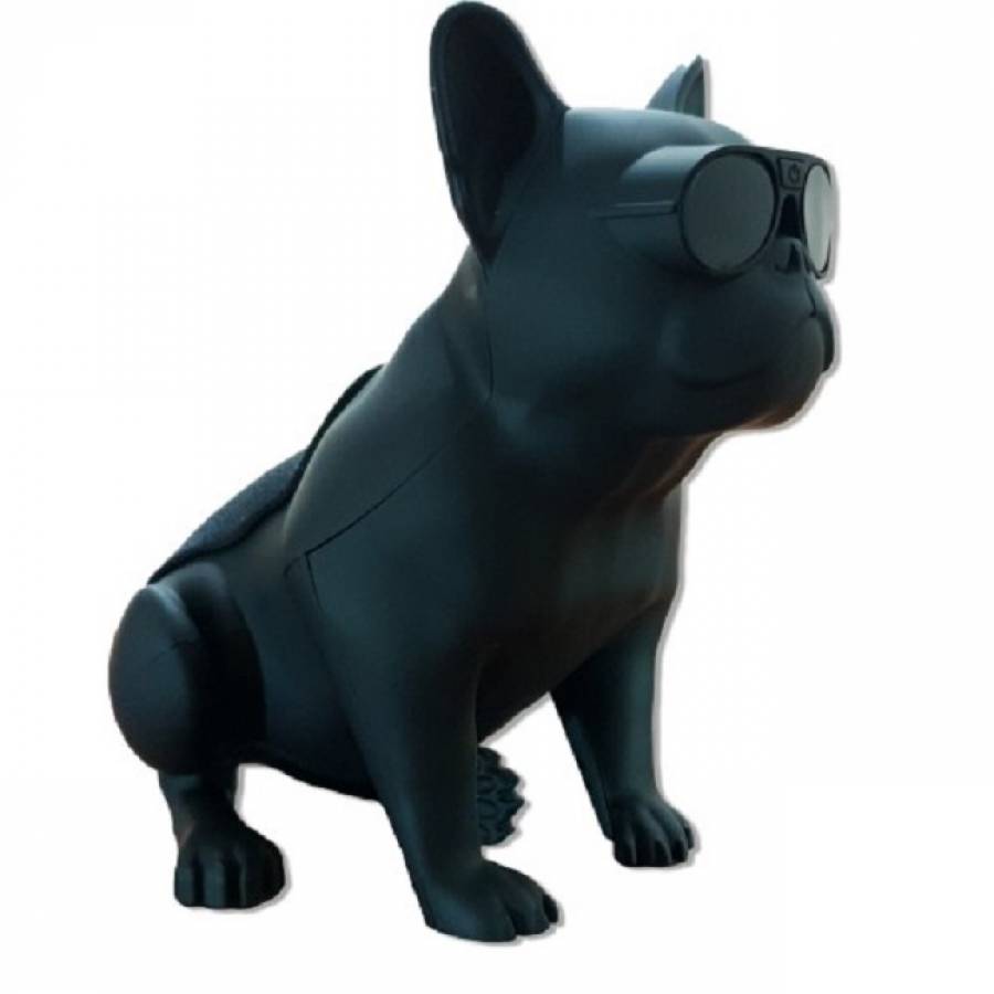 Boxa Portabila Wireless, Functie Bluetooth, Functie Radio, Slot Usb, Slot Microsd, Model Bulldog, Negru