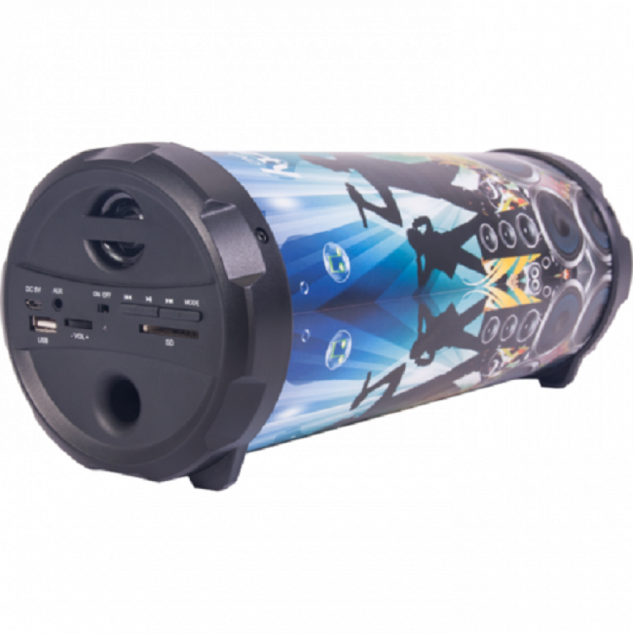 Boxa Portabila Party Tube , Putere 50w , Conectivitate Bluetooth , Cititor Card Sd , Usb , Acumulator Intern 1200mah Li-ion