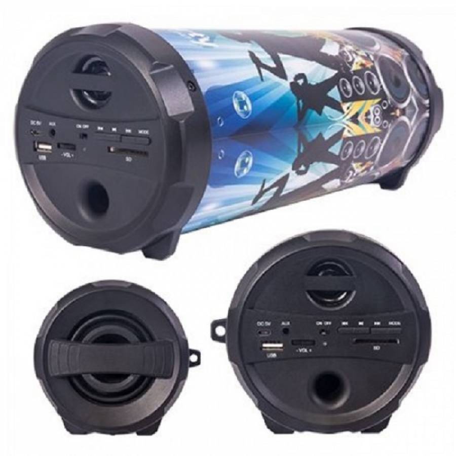 Boxa Portabila Party Tube , Putere 50w , Conectivitate Bluetooth , Cititor Card Sd , Usb , Acumulator Intern 1200mah Li-ion