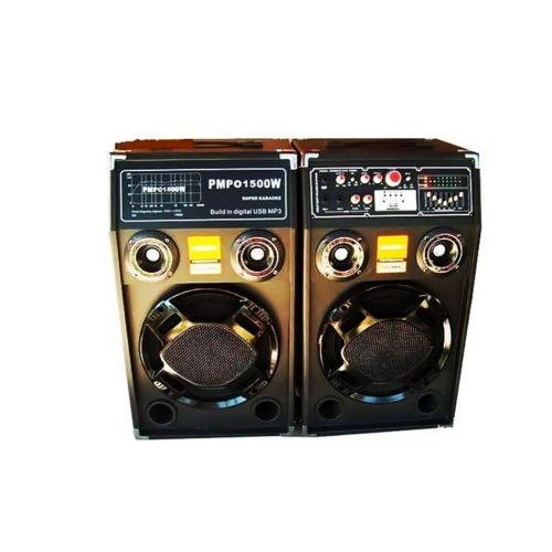 Boxe Active Cu Statie Profesionale Mp-284-karaoke/usb-bt 300 Watt , 1 Microfon Cadou