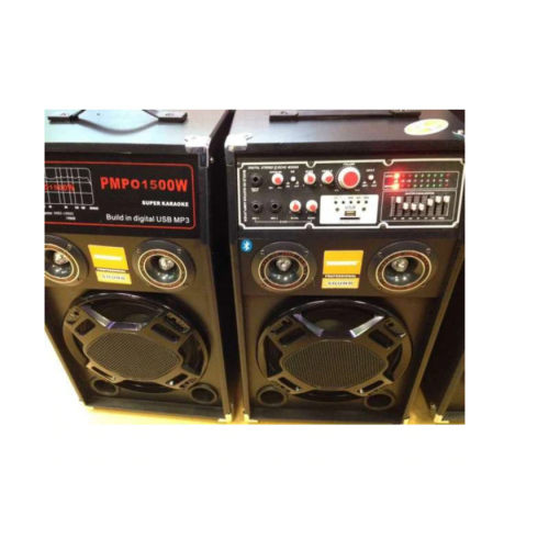 Boxe Active Cu Statie Profesionale Mp-284-karaoke/usb-bt 300 Watt , 1 Microfon Cadou