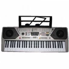 Orga Electronica Cu 61 De Clape, 100 De Ritmuri, 100 De Tonuri, 10 Melodii Demonstrative, Usb Mp3 Si Radio Afisaj Digital, Cu Boxe Incorporate