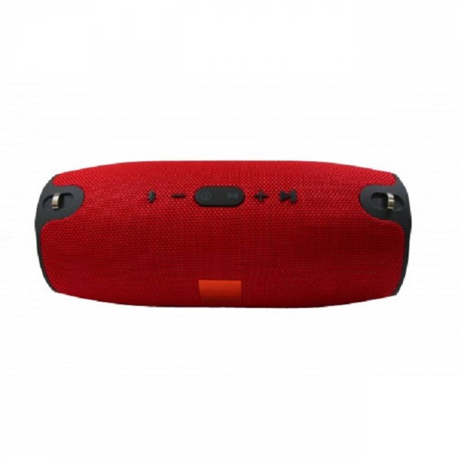 Boxa Portabila ,  Boombox , Waterproof , 10000 Mah Cu Bluetooth, Usb, Aux Intrare, Rosu, 5 V Iesire Pentru Incarcare Telefon