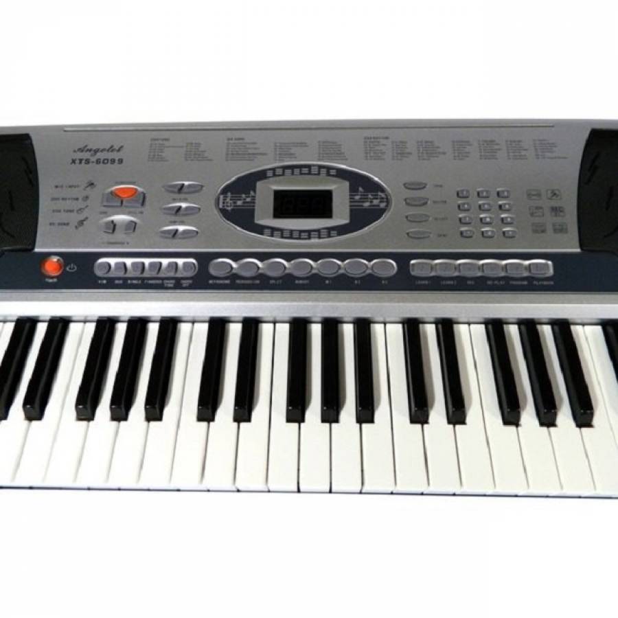 Orga Electronica Angelet, 61 Clape, Display Led, Suport Partituri