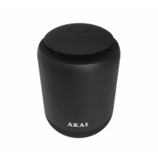 Boxa Portabila, Bluetooth, Aux, Lumina Led De Culoare Albastra, Carcasa Din Aluminiu, Baterie 1000 Mah, Putere 5 W, Negru