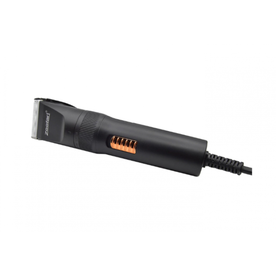 Masina de Tuns Animale 8 W, 4 Capete interschimbabile, 3 - 12 mm, 100 - 240 V, 6500 RPM, Motor silentios, ABS, Perie de curatat, Negru