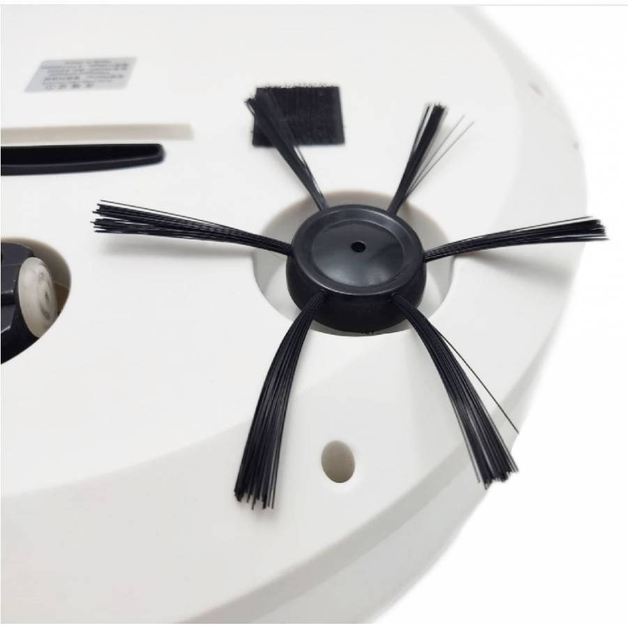 Aspirator robot cu diametru 32 cm, 3W, 1200 mAH, Autonomie 90 min, Multi-suprafete, Modern, Alb