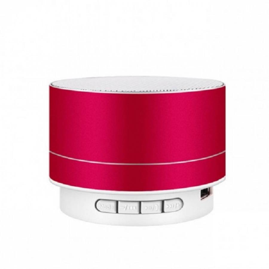 Mini Boxa Portabila Klausstech, Handsfree, Usb, Bluetooth, Radio Fm, Usoara, Rosu