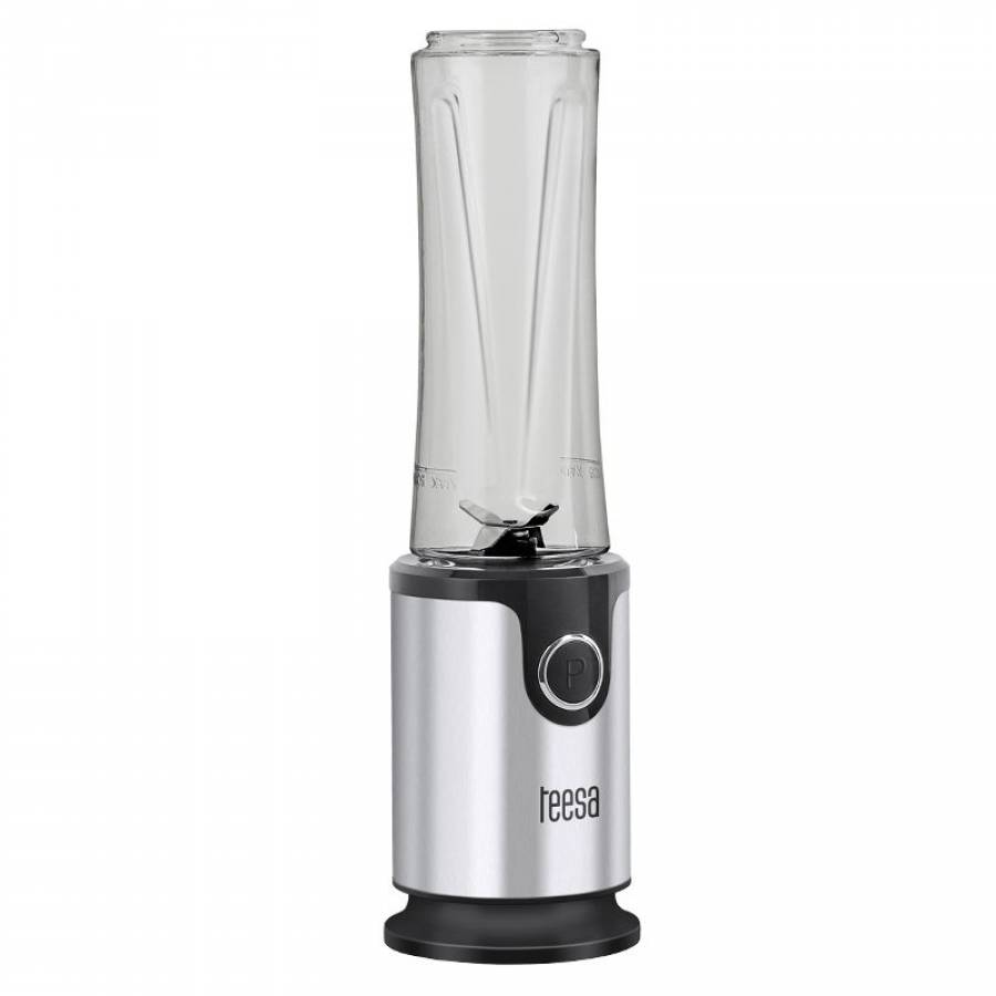 Blender Profesional de 20000 rpm, 300 W, Capacitate recipient 2 x 500 ml, Otel inoxidaibl, Argintiu