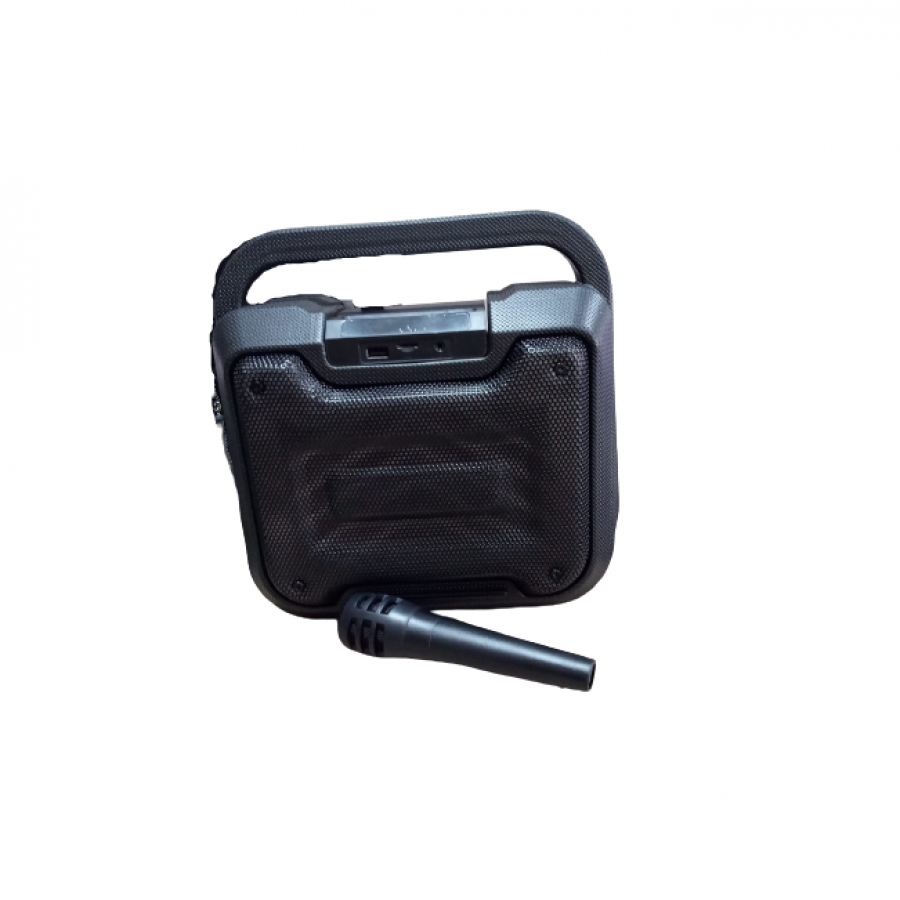 Boxa Audio Cu Microfon, 9 W, Bluetooth, Usb 5v, Aux In, Bluetooth, 1200 Mah, Radio Fm, Trepied, Negru