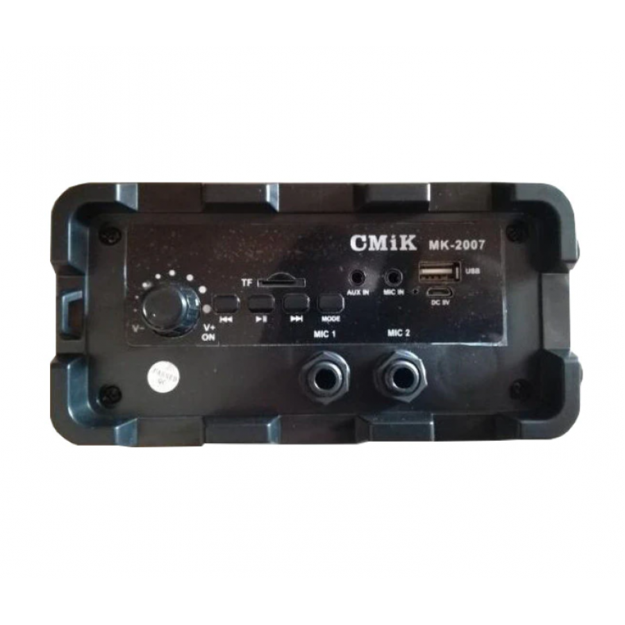 Boxa Audio Portabila 10 W, Bluetooth, Usb, Fm, Aux In, Curea Transport, Telecomanda, Negru