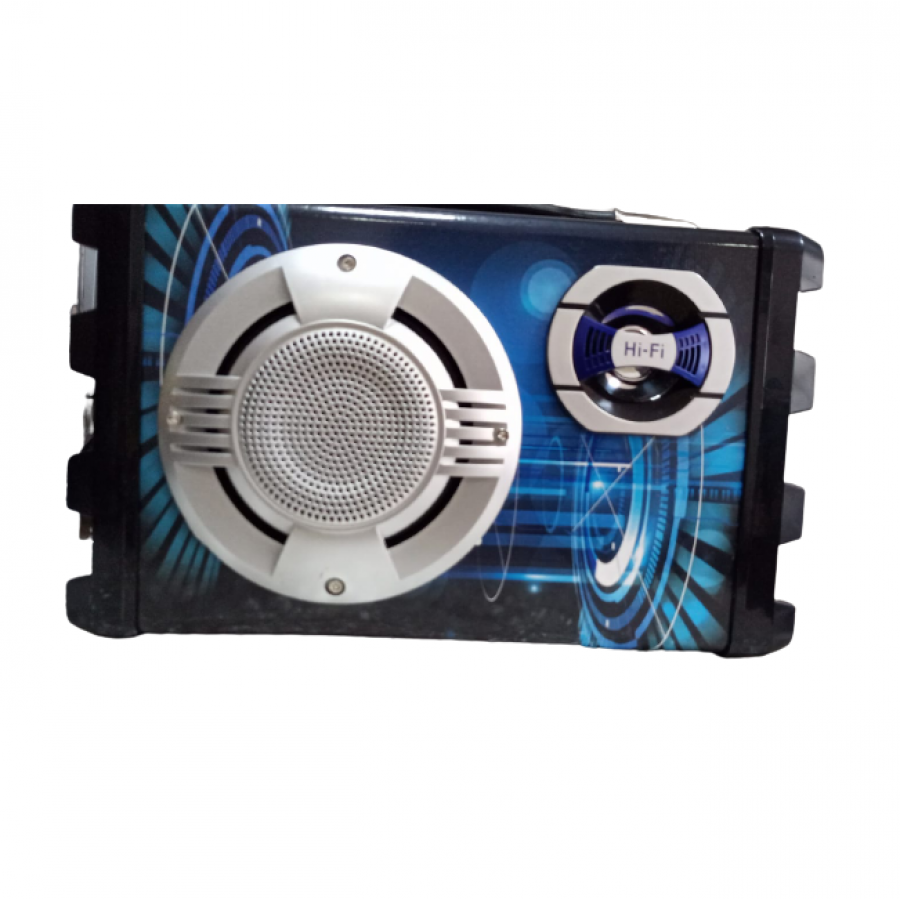 Boxa Audio Portabila 10 W, Bluetooth, Usb, Fm, Aux In, Curea Transport, Telecomanda, Negru