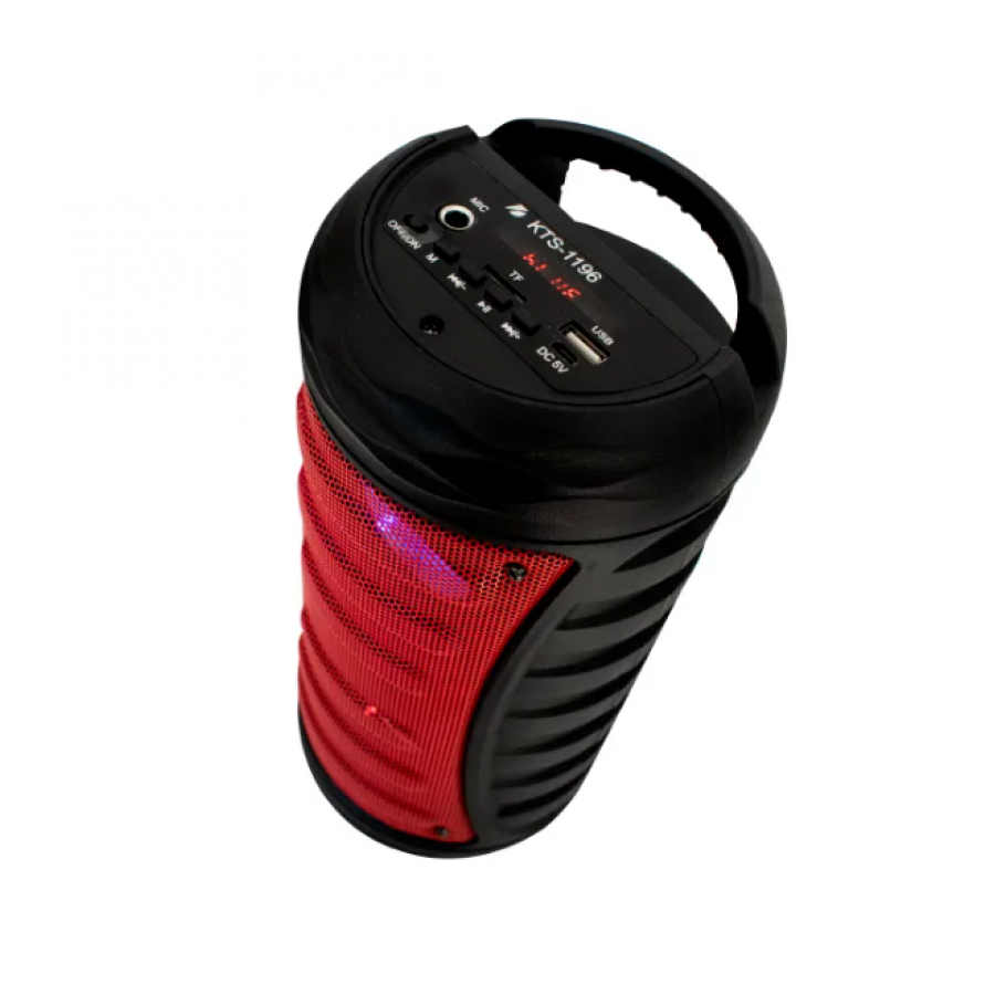 Boxa KlaussTech Portabila cu Cititor MP3/USB, Bluetooth, Telecomanda, Radio FM, On/Off, Baterie reincarcabila, Negru