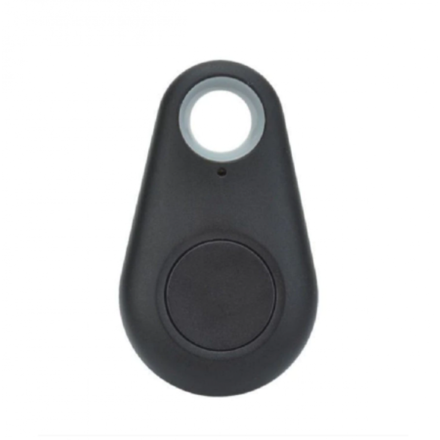 Breloc Anti-pierdere pentru chei, Functie Bluetooth, Localizator GPS, LRTM, Compatibil iOS si Android, Negru