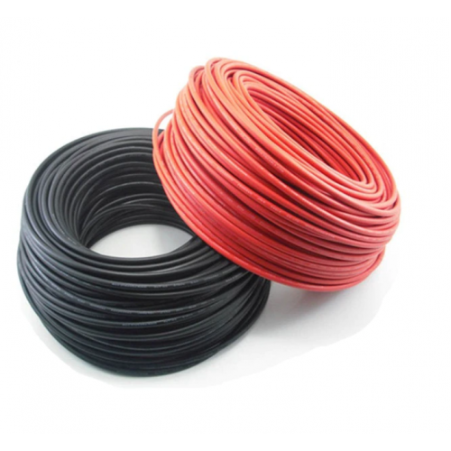 Cablu Solar de 4 mm, Rezistenta mare la coroziune, Flexibil , Rezistent UV, Compatibil cu mufe MC4