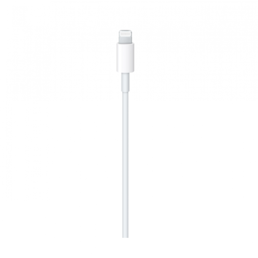 Cablu de date Apple, Lungime 2 m, Conector Lightning USB-C, Compatibil cu dispozitivile Apple, Alb