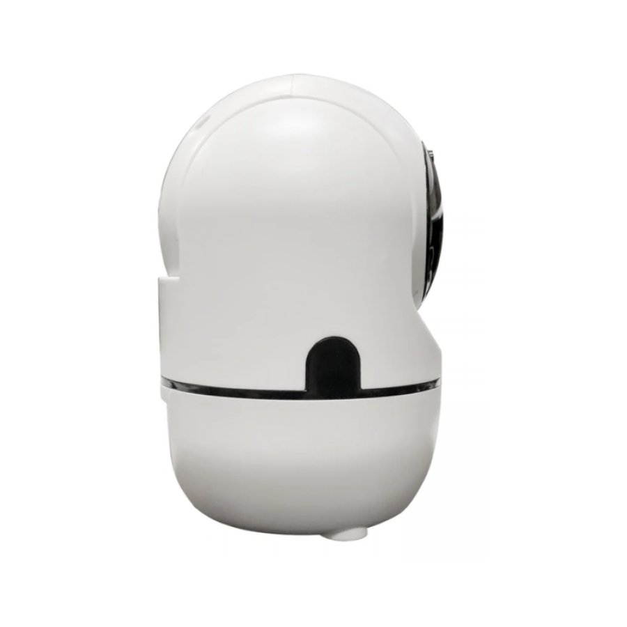 Camera KlaussTech WiFi de supraveghere 720p, Infrarosu, Detectare miscare, Slot TF Card, Alb