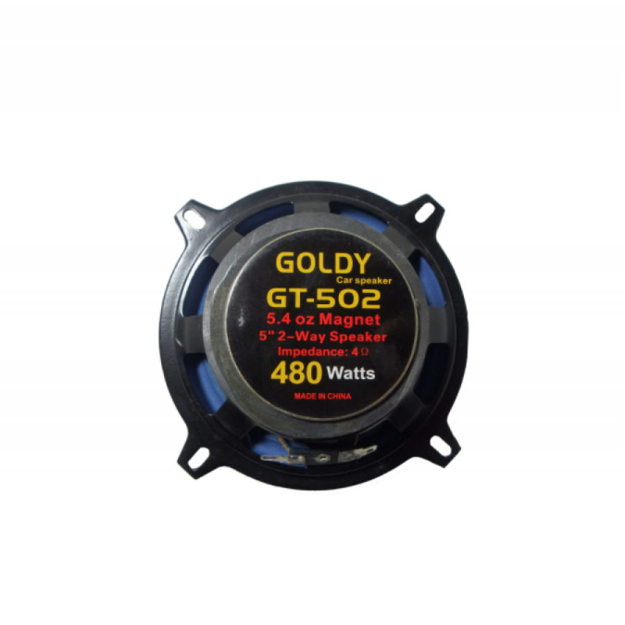 Difuzor Auto pe 2 cai, RMS 480W, Diametru 5 inch (13 cm), 90 - 20000 Hz, Design elegant, 4 ohmi, Negru