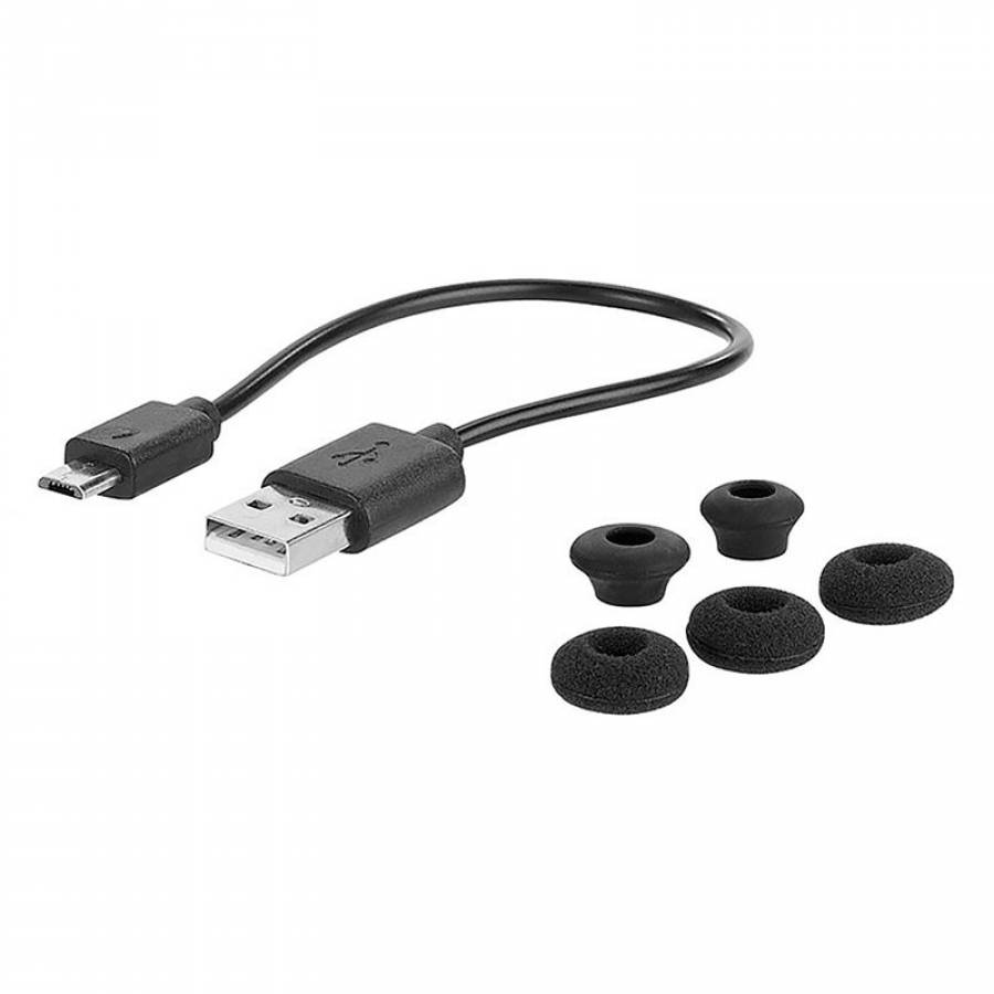 Casca Bluetooth Multipoint, EDR, Micro USB, Baterie 90 mAh, Incarcare 2h, Control muzica, Negru