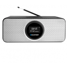 Radio cu Ceas, Bluetooth, Timer Sleep, Port USB, 2 x 6W, Ecran LCD, DAB + / DAB / FM, Alb/Negru