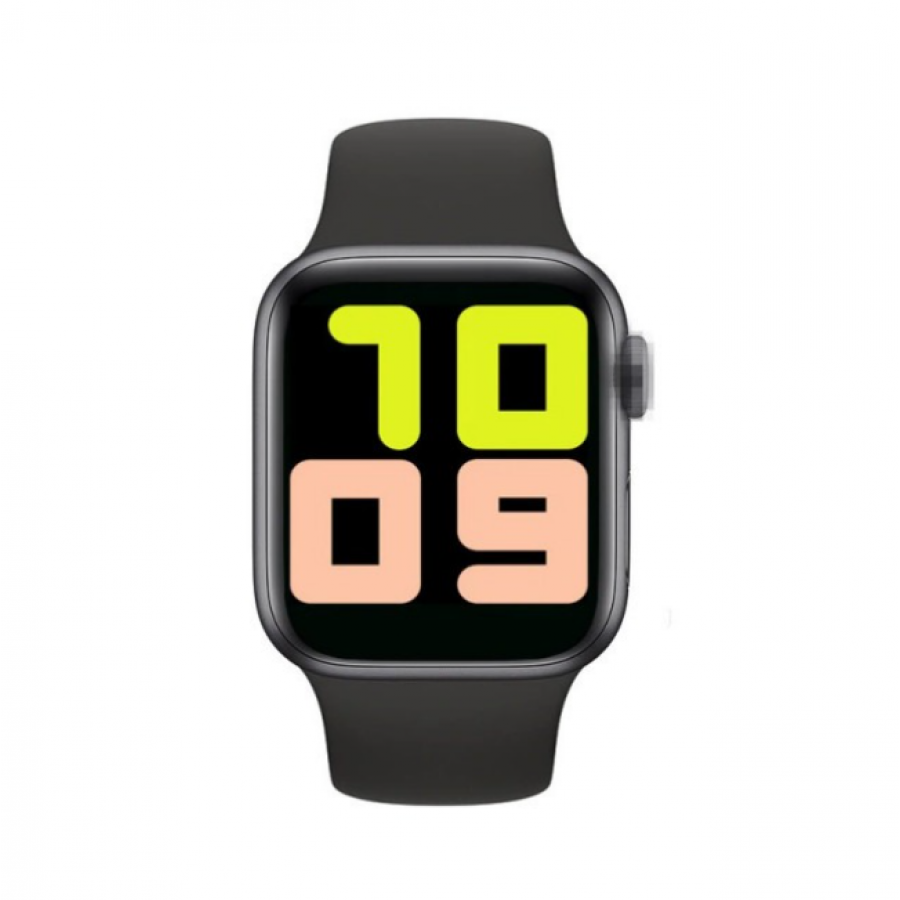 Smartwatch KlaussTech IP67, Bluetooth, Monitorizare cardiaca, Ecran 1.54 Tactil 2,5D, Incarcare USB, Negru