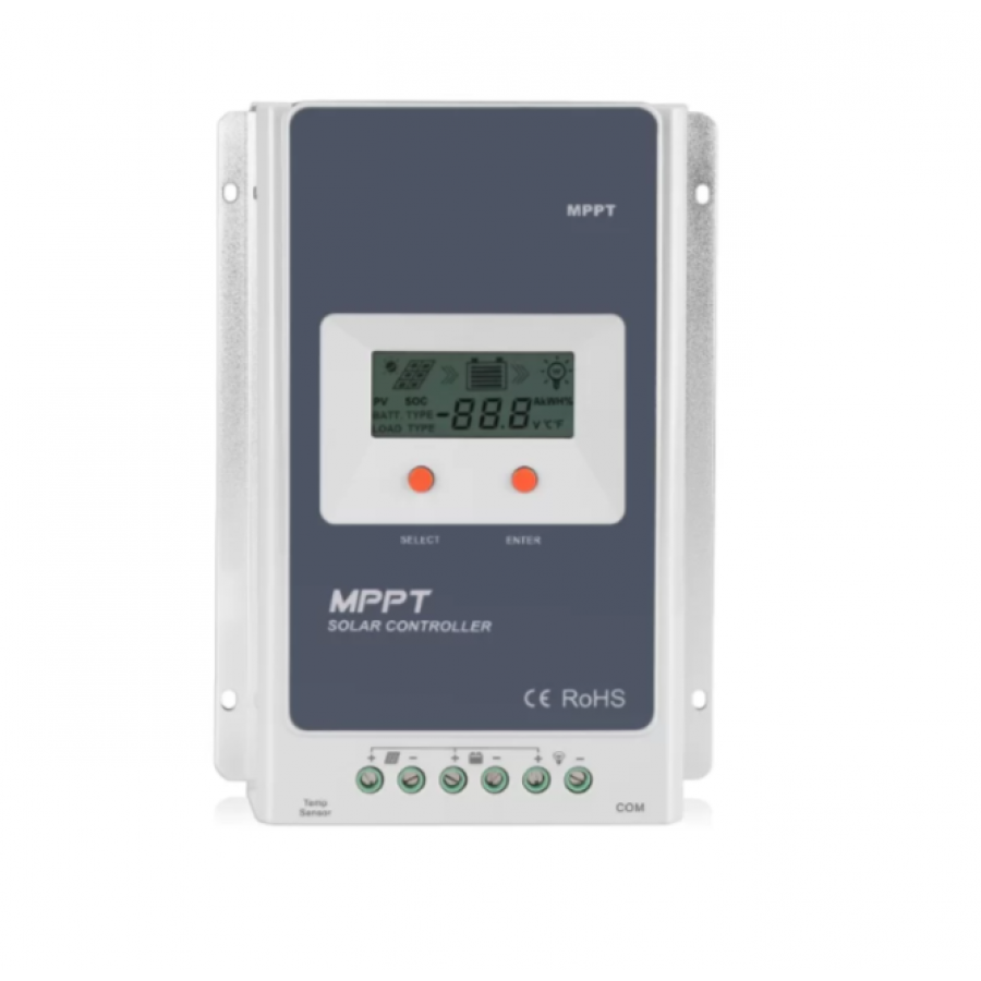 Sistem Panouri Fotovoltaice pentru rulota sau cabana, 360 W pe 12V, Invertor de 2000W, 2 x Panouri 180W, Controler MPPT inclus