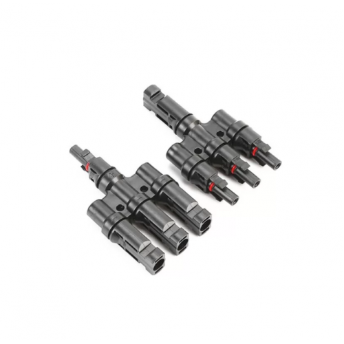 Conector Mufe MC4 Y 3 in 1, Grad Protectie IP67, Tensiune 1000V, Negru