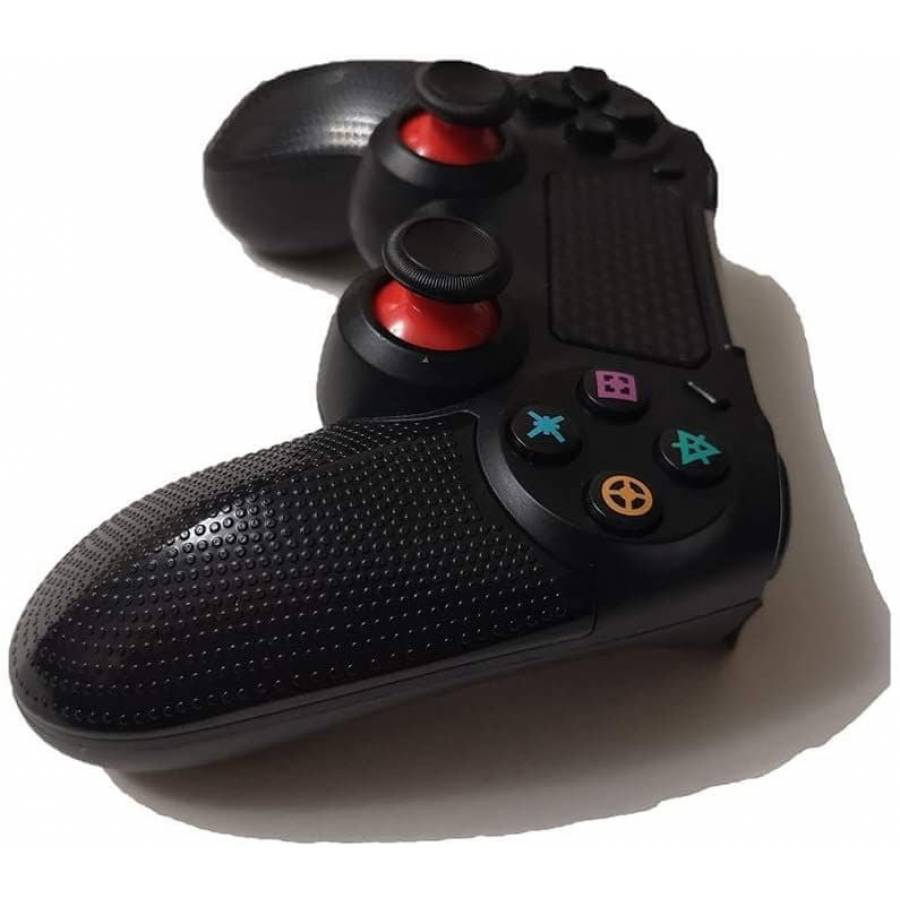 Controler Wireless pentru PS4, Vibratie Activa, Reincarcabil, Indicator LED, Design ergonomic, Negru
