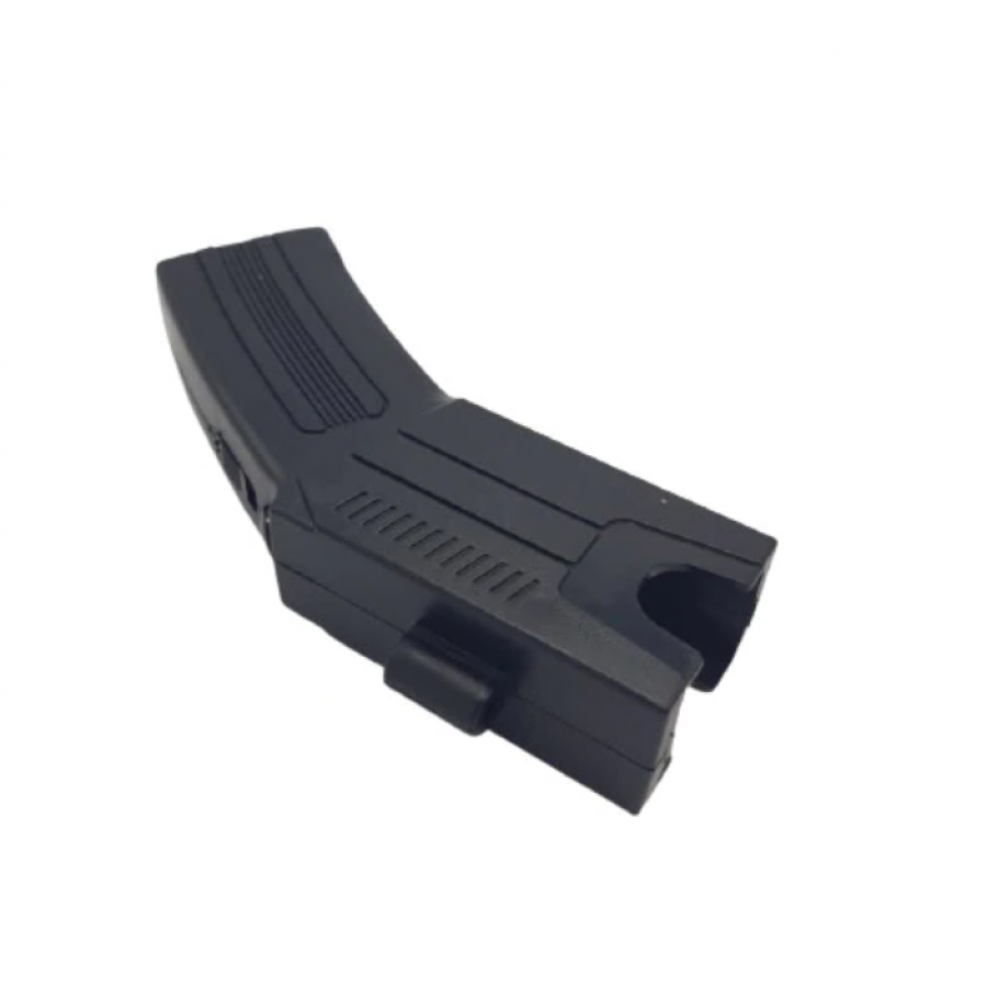 Pistol Taser KlaussTech cu 3 Rezerve, Toc inclus, 80 KV, Compact, Negru