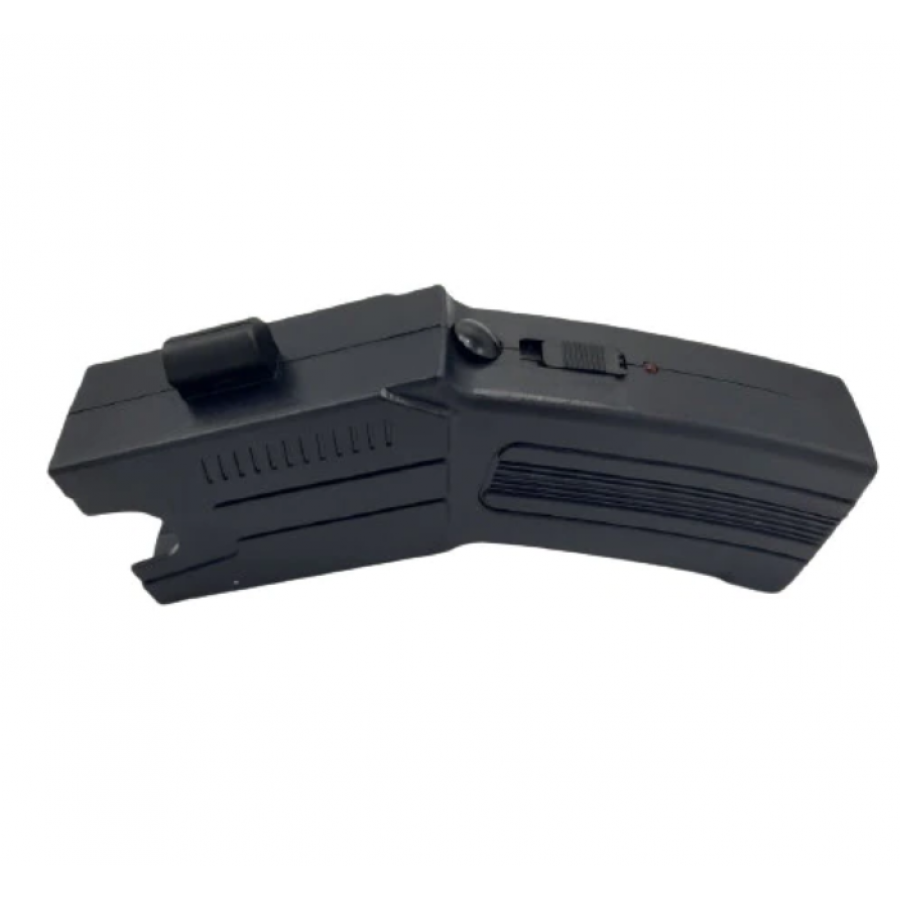 Pistol Taser KlaussTech cu 3 Rezerve, Toc inclus, 80 KV, Compact, Negru
