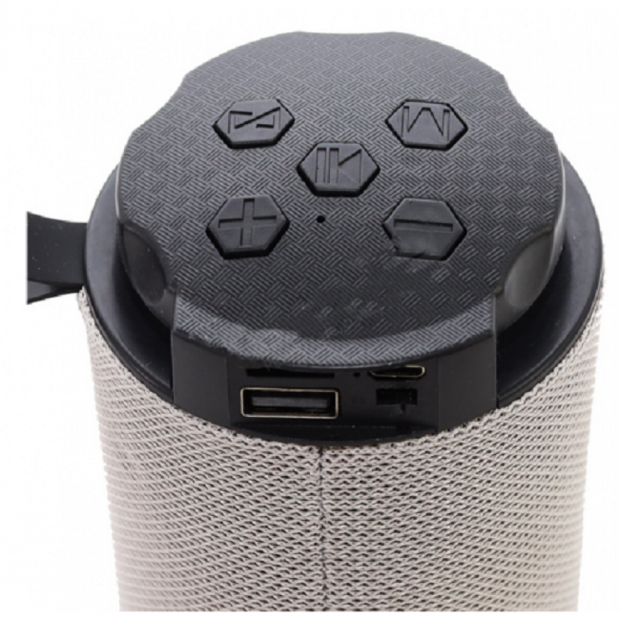 Boxa Wireless Audio Portabila, Functie Egalizator, Incarcare Usb, Dispozitive Conectate Max 4, 50w, 2 X Difuzoare, 1200 Mah, Gri