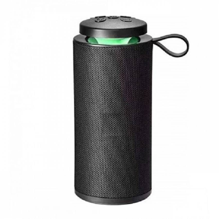 Boxa Wireless Portabila Cu Egalizator, Incarcare Usb, Multi-pairing, 2 X Difuzoare, Acumulator De 1200 Mah, Modern, Culoare Negru