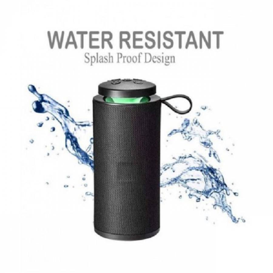 Boxa Wireless Portabila Cu Egalizator, Incarcare Usb, Multi-pairing, 2 X Difuzoare, Acumulator De 1200 Mah, Modern, Culoare Negru