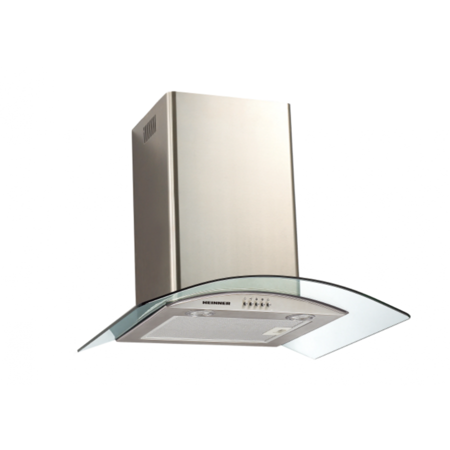 Hota Incorporabila cu Putere de Absorbtie 610 mc/h, 1 Motor, 60 cm, Lumina LED, Design T, Filtru Auminiu, Argintiu