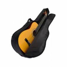 Husa Klausstech Profesionala Pentru Chitara, Buzunar Frontal, Material Impermeabil Nylon, Dimensiune 97 Cm, Curea De Transport, Culoare Negru